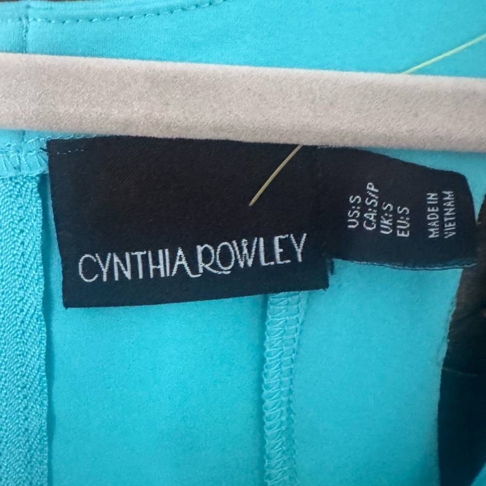 Cynthia Rowley Turquoise mini dress #classy#formal#casual and very comfortable.